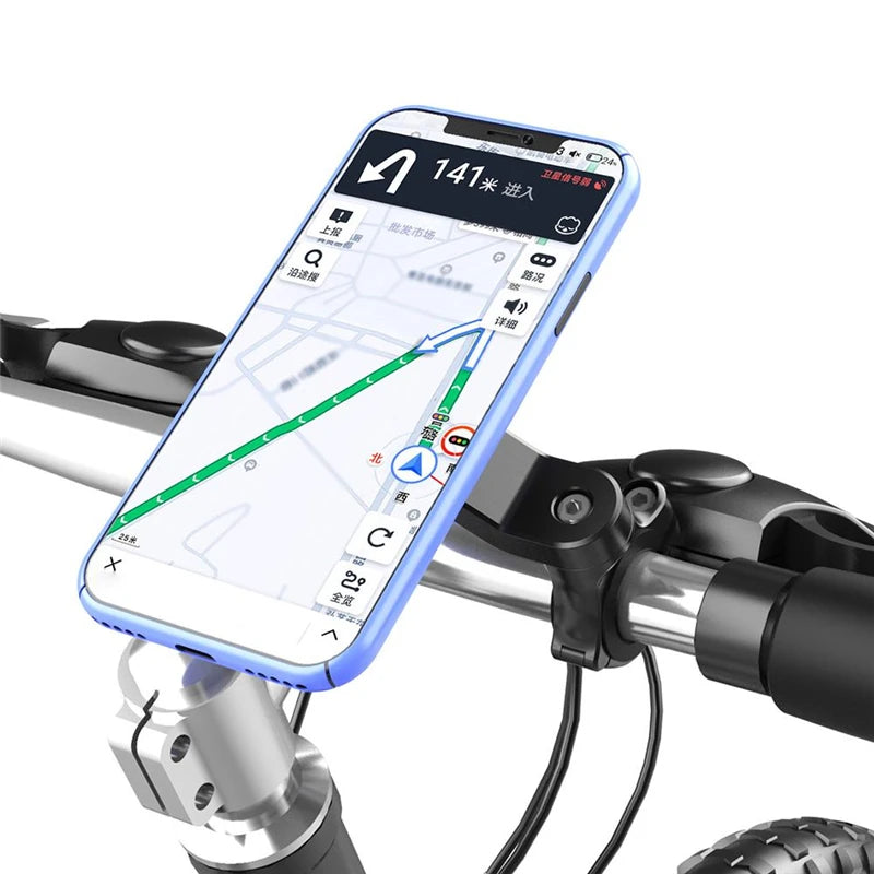 Motorcycle Bicycle Phone Holder Cellphone Stand Adjustable Bike Support MTB Bike Handlebar Smartphone Holder Bicycle Accessories