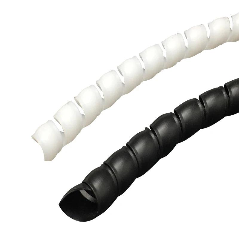 1/5/10Meters 8mm-40mm Wire Protector Cable Sleeve Cover Tube Line Organizer Pipe Protection Flexible Spiral Wrap Winding Cable