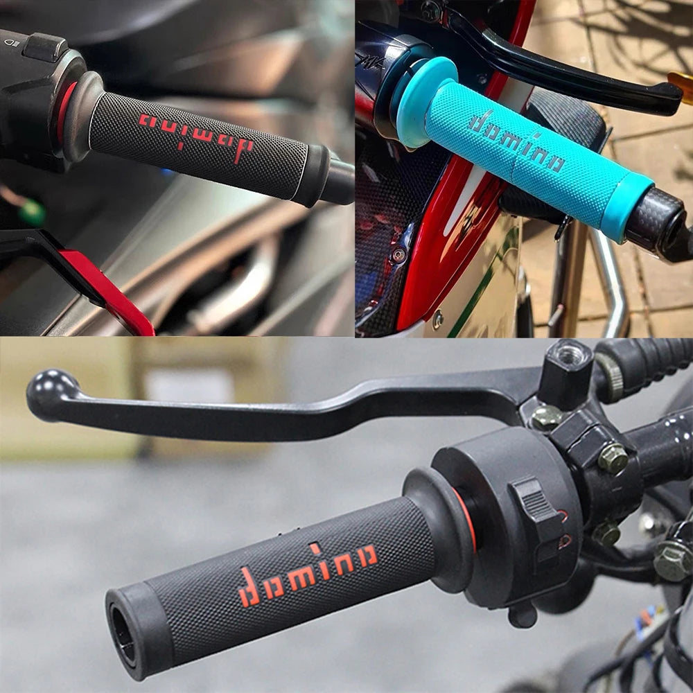 Motorcycle pro taper grips 22 24mm7/8 Handle Bar Rubber Gel for KTM Yamaha Dirt Pit Bike Motocross Domino Style Grip